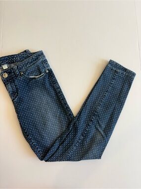 Lauren Conrad Polka Dot Skinny Jeans 2